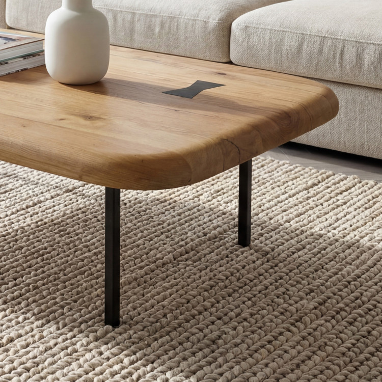 Holz-Couchtisch Lolek Eiche