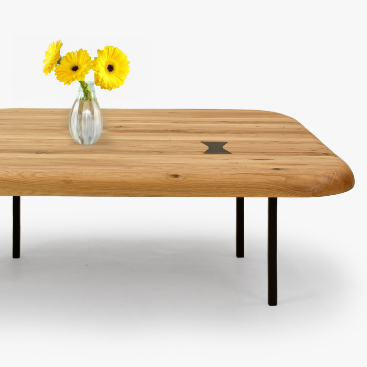 Holz-Couchtisch Lolek Eiche