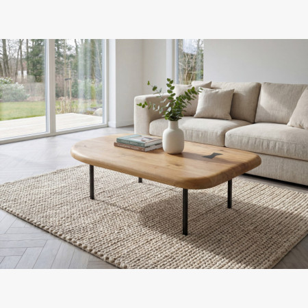 Holz-Couchtisch Lolek Eiche