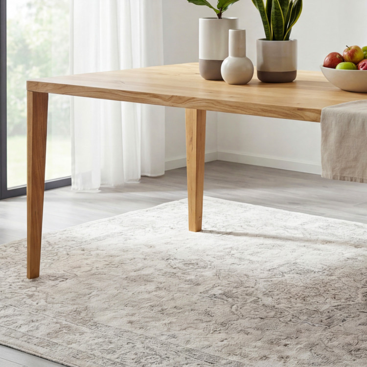 Jídelní stůl zaoblený dub 200 x 95 cm