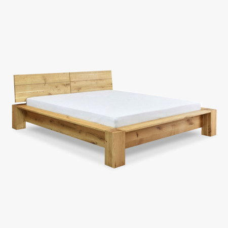 Massives Eichenbett 180 x 200 cm