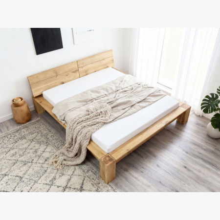 Massives Eichenbett 180 x 200 cm