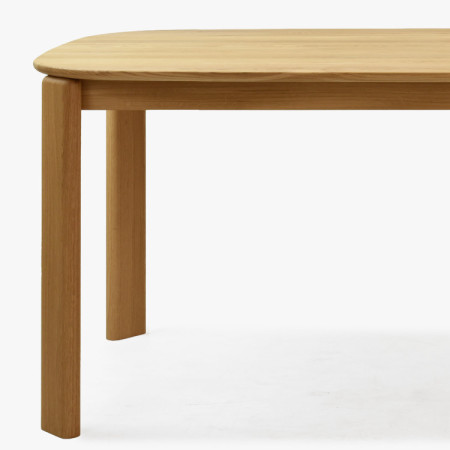 Designierter Esstisch aus Holz 200 x 100 cm