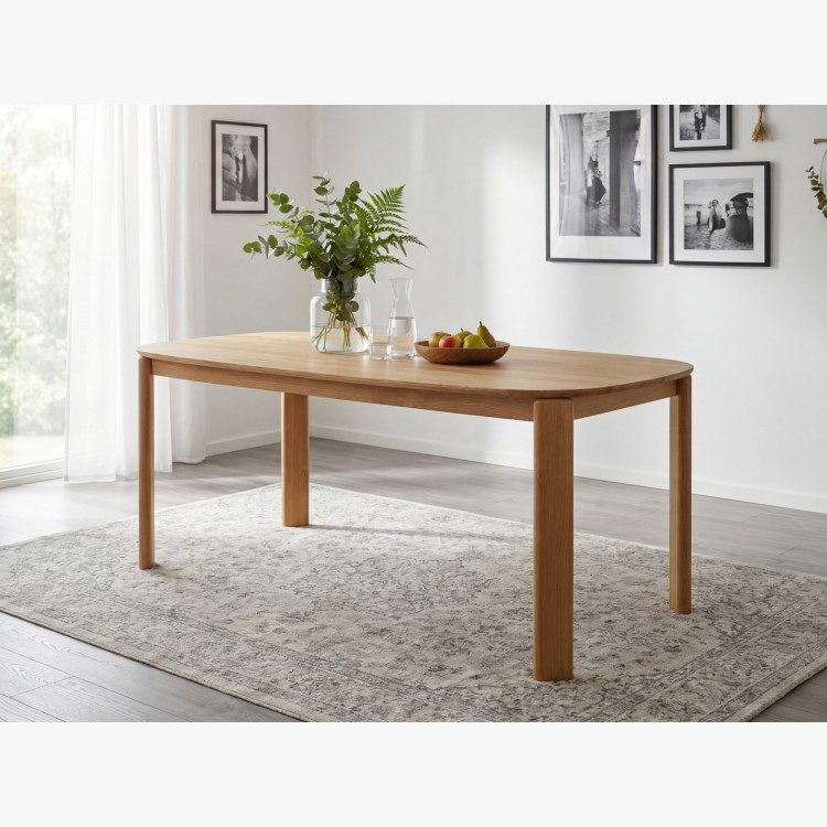 Designierter Esstisch aus Holz 180 x 90 cm