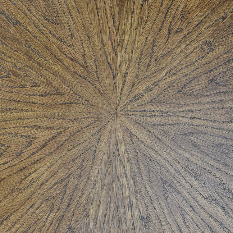 Design-Couchtisch in Nussbaumfarbe