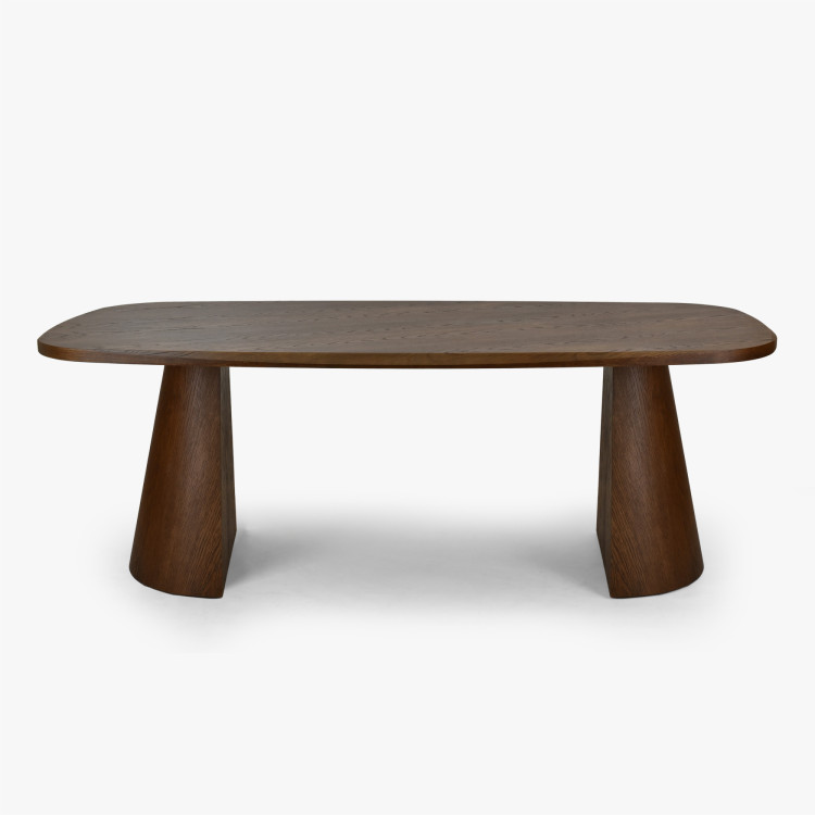 Designierter Esstisch 200 cm in Walnussfarbe