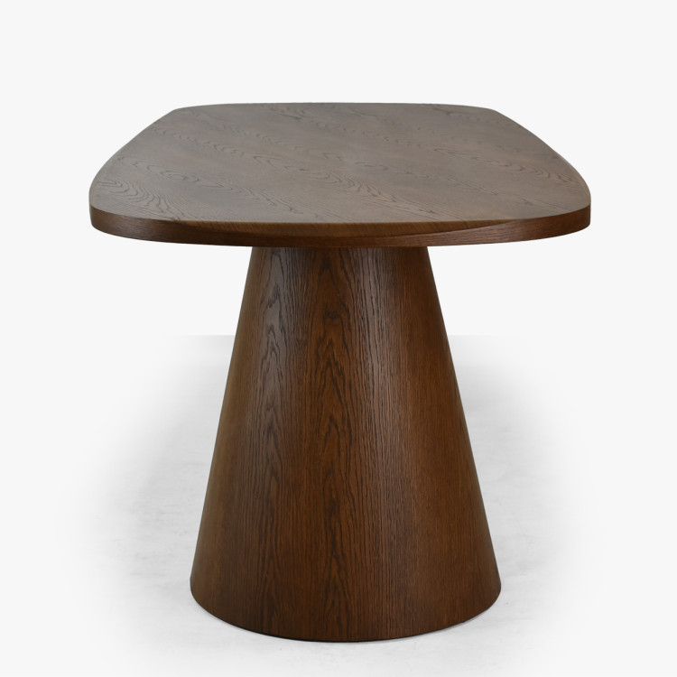 Designierter Esstisch 200 cm in Walnussfarbe