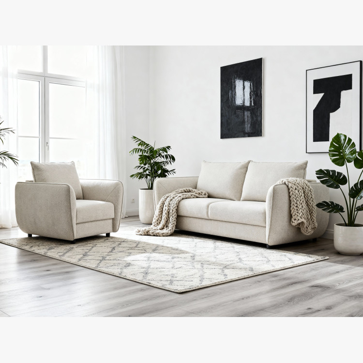 Sedcouch IVA mit Tagesbettfunktion - 196cm Gesamtbreite