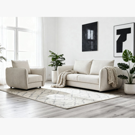 Sedcouch IVA mit Tagesbettfunktion - 196cm Gesamtbreite