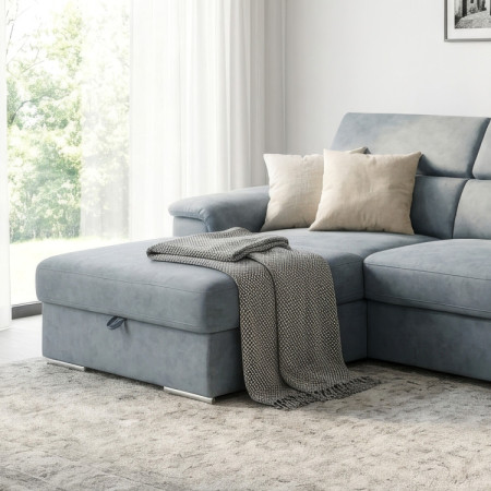 R Ecksofa mit Schlaffunktion – linke Ecke