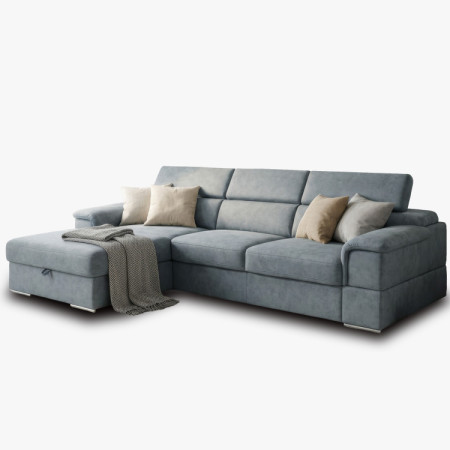 R Ecksofa mit Schlaffunktion – linke Ecke