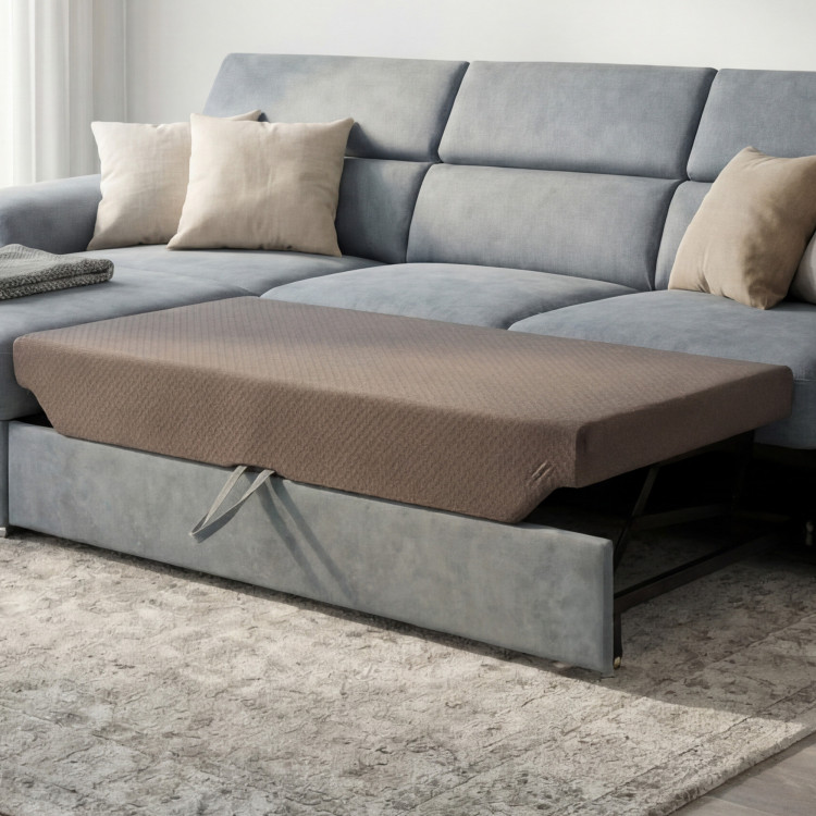 R Ecksofa mit Schlaffunktion – linke Ecke