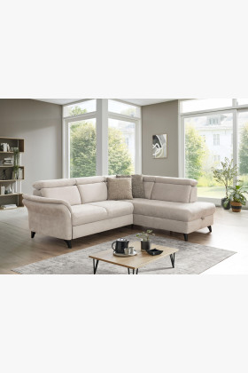 Runde Eckcouch Glendale – Ottoman rechts 2