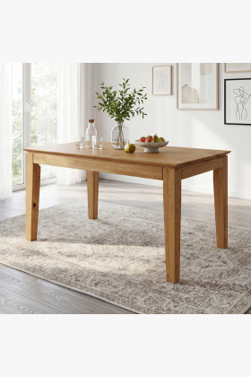 Eiche Tisch mit Auszug 120 x 80 cm