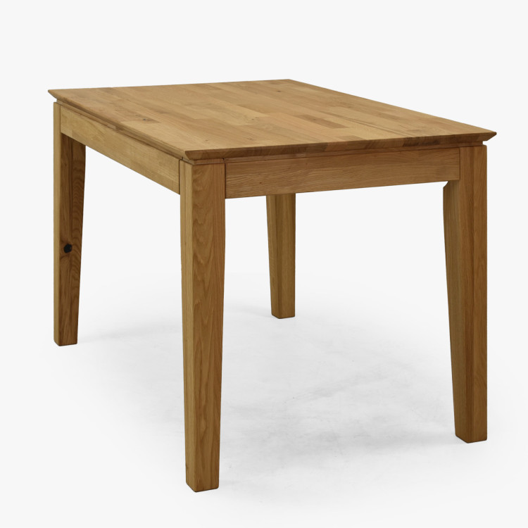 Eiche Tisch mit Auszug 120 x 80 cm