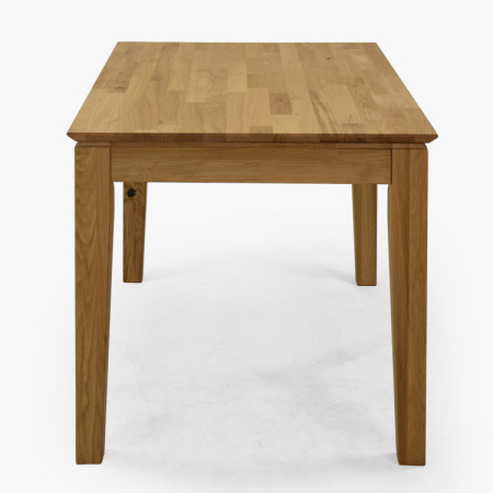 Eiche Tisch mit Auszug 120 x 80 cm