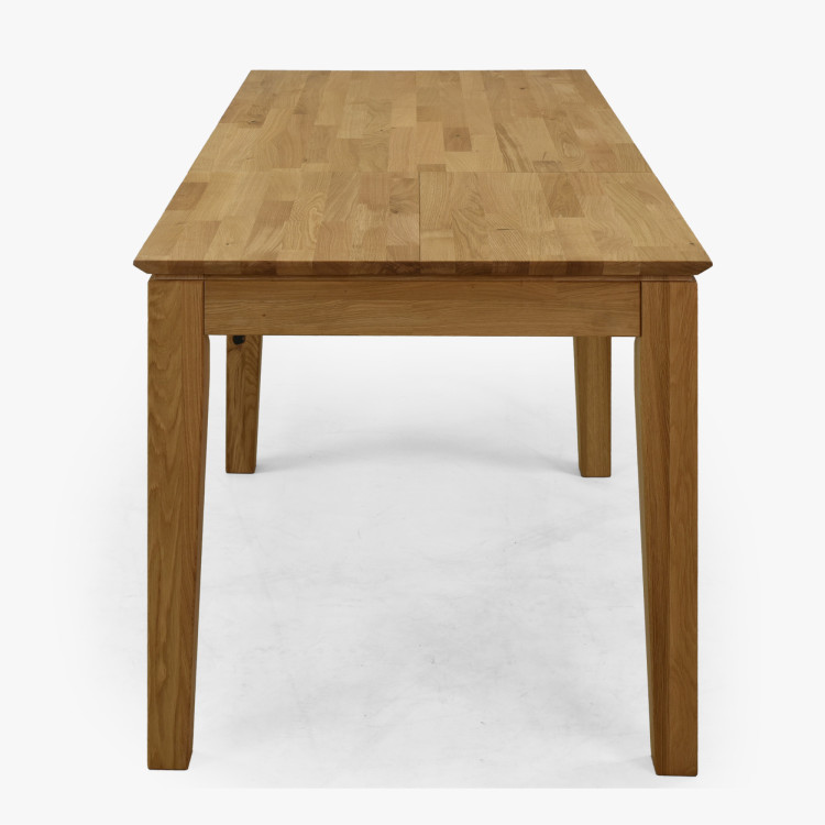 Eiche Tisch mit Auszug 120 x 80 cm