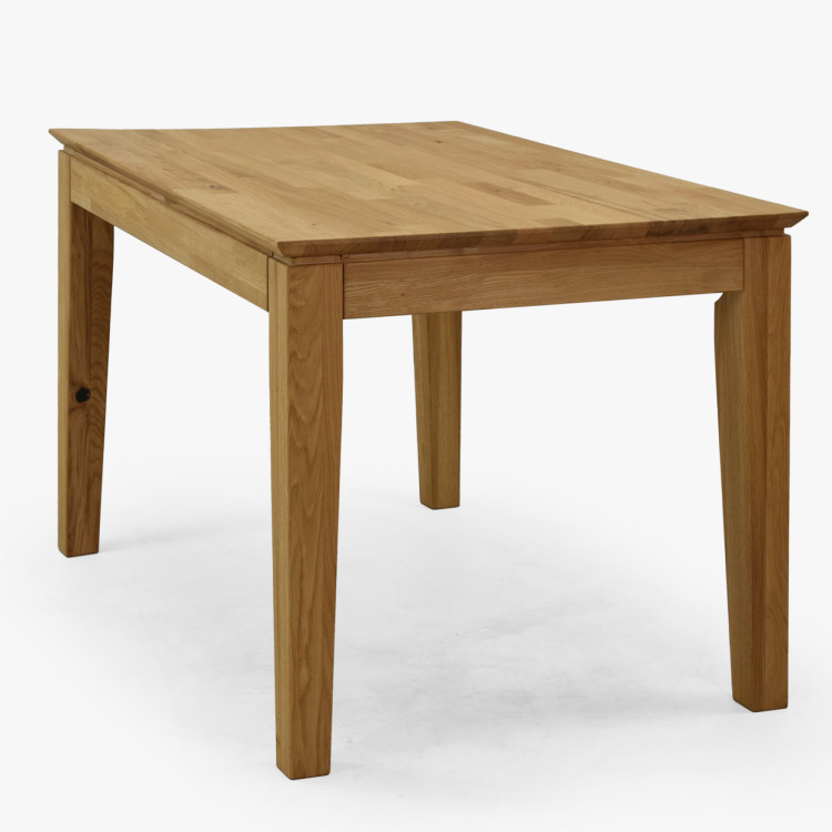 Eiche Tisch mit Auszug 120 x 80 cm