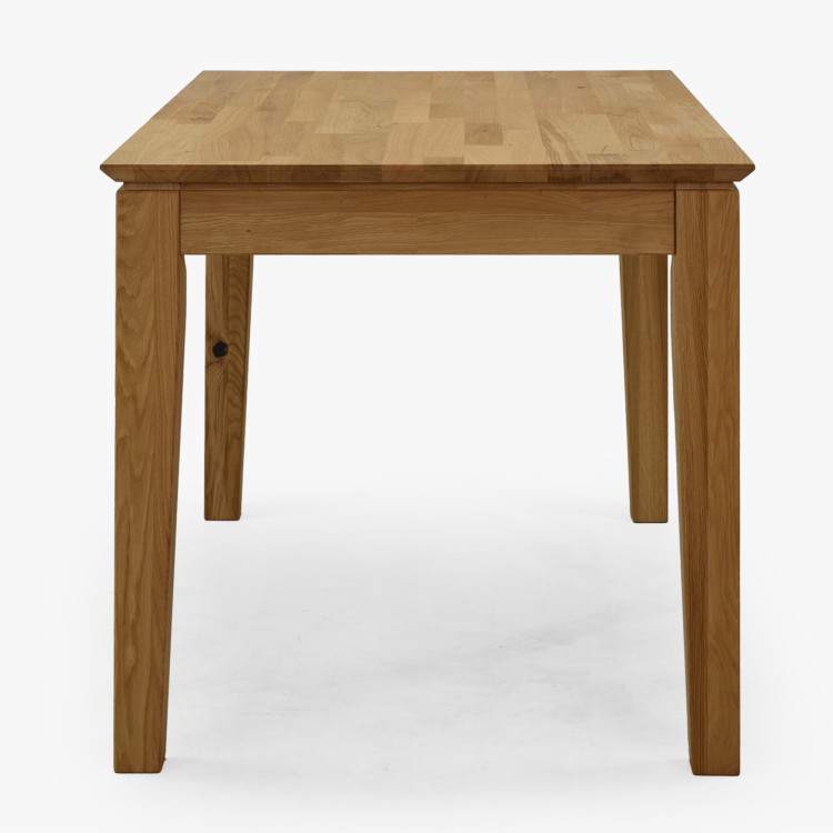 Eiche Tisch mit Auszug 120 x 80 cm