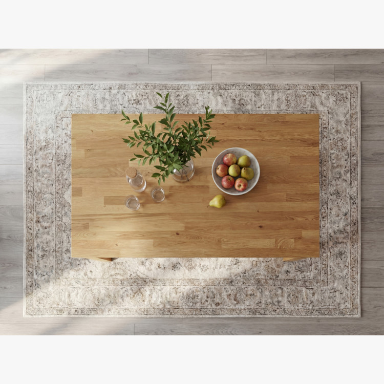 Eiche Tisch mit Auszug 120 x 80 cm