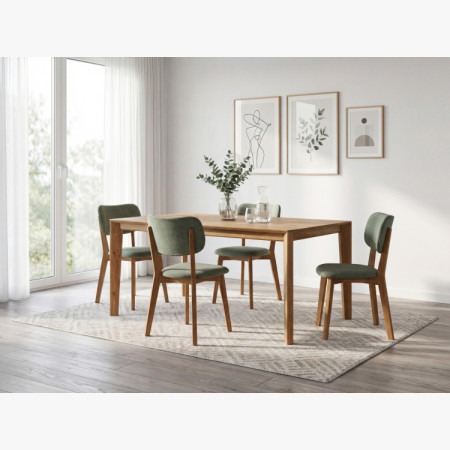 Polsterstuhl Easy Clean in matter Farbe