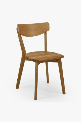 Dubicher Stuhl Hanka – massiver Esszimmerstuhl