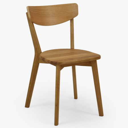 Dubicher Stuhl Hanka – massiver Esszimmerstuhl