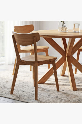 Dubicher Stuhl Hanka – massiver Esszimmerstuhl 2