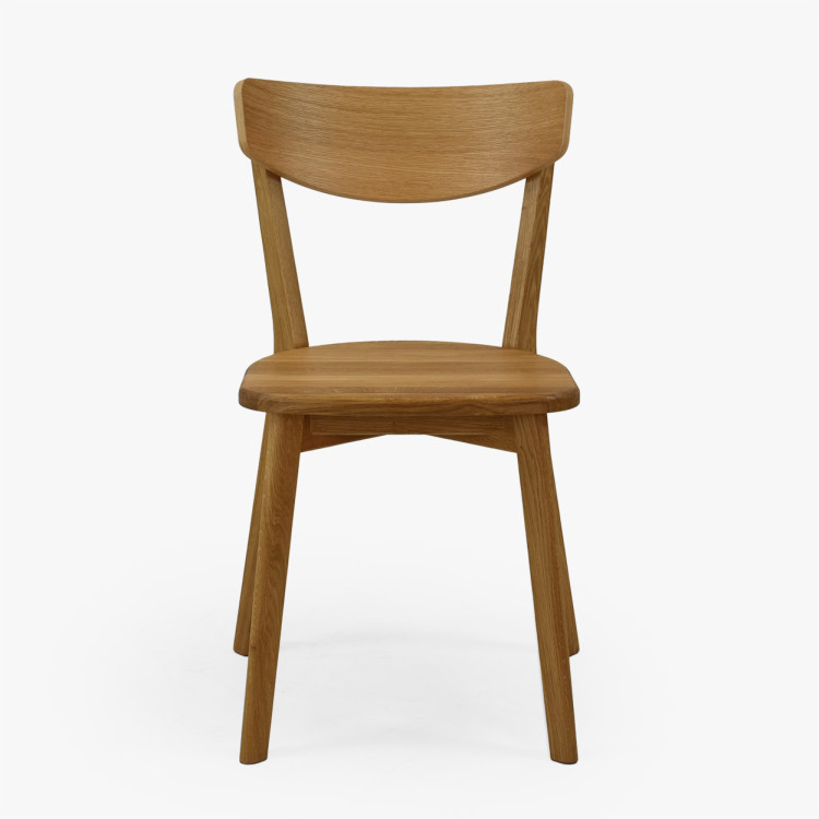Dubicher Stuhl Hanka – massiver Esszimmerstuhl