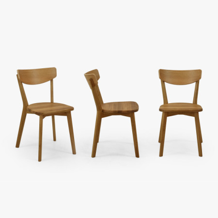 Dubicher Stuhl Hanka – massiver Esszimmerstuhl