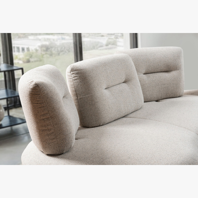 Sedergarnitur CURVE modernes Design - linke Ecke