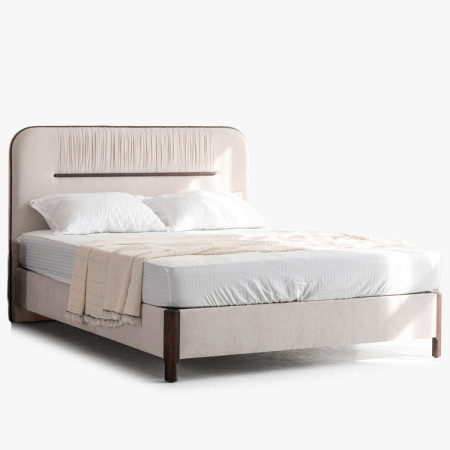 Gepolstertes Doppelbett 180x200 cm mit Stauraum