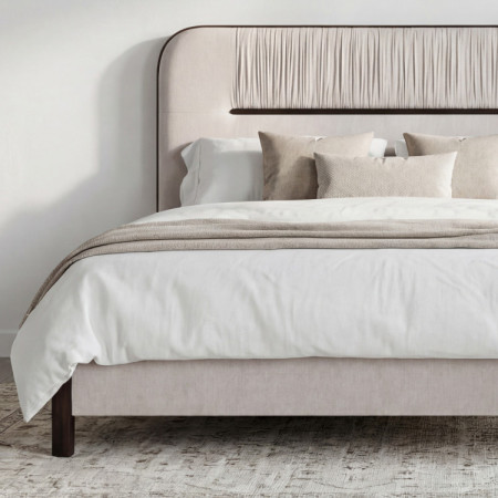 Gepolstertes Doppelbett 180x200 cm mit Stauraum