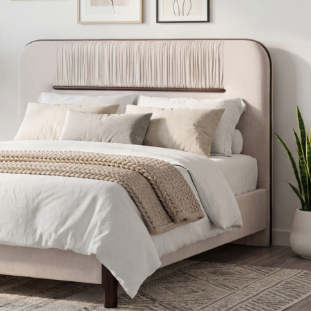 Gepolstertes Doppelbett 180x200 cm mit Stauraum