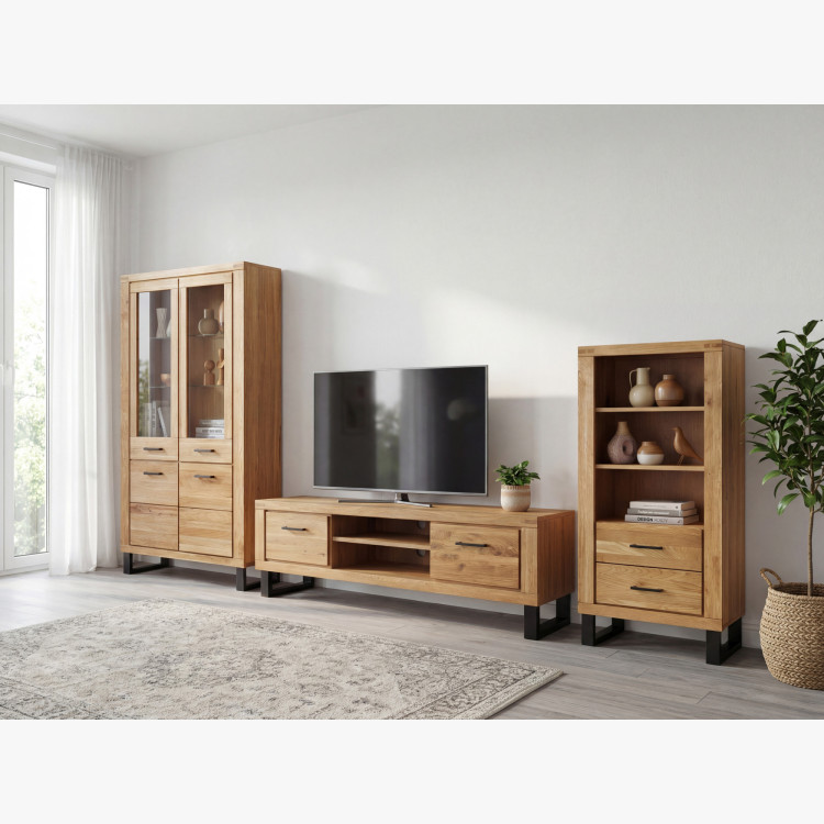 Nízký Regal auf Metallbeinen, Martina 2344