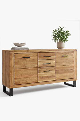 Kommode für das Schlafzimmer Eiche auf Füßen, Martina 2