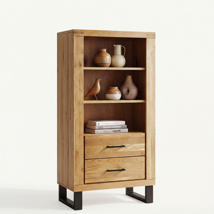 Obývací stěna Martina Eiche massiv + Furnier