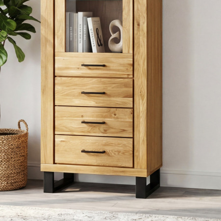 Nábytek do obývacího pokoje Martina Eiche massiv + Furnier