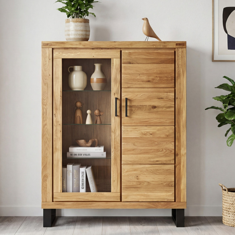 Nábytek do obývacího pokoje Martina Eiche massiv + Furnier