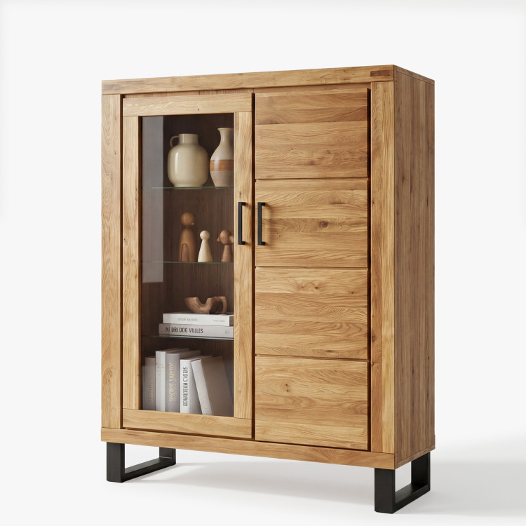 Nábytek do obývacího pokoje Martina Eiche massiv + Furnier