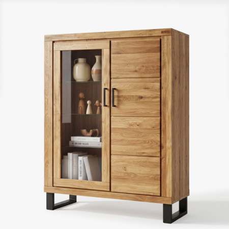 Nábytek do obývacího pokoje Martina Eiche massiv + Furnier