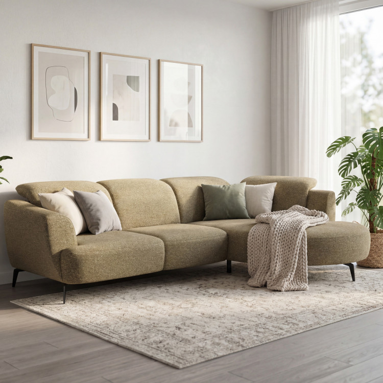 Sedanzsofa ZOE Design-Ecksofa rechts