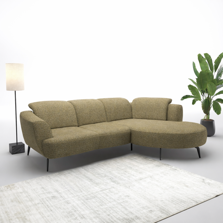 Sedanzsofa ZOE Design-Ecksofa rechts