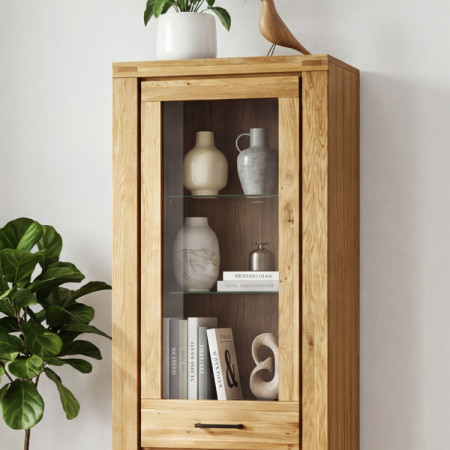 Obývací stěna Martina Eiche massiv + Furnier