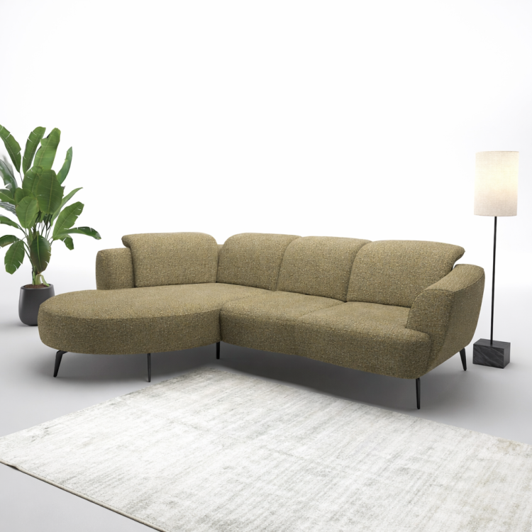 Sedacní Garnitur ZOE Design-Ecksofa links