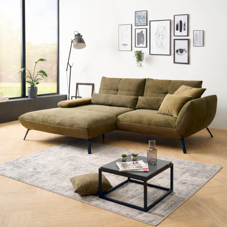 Modulare Eckgarnitur DOVER - linke Ecke