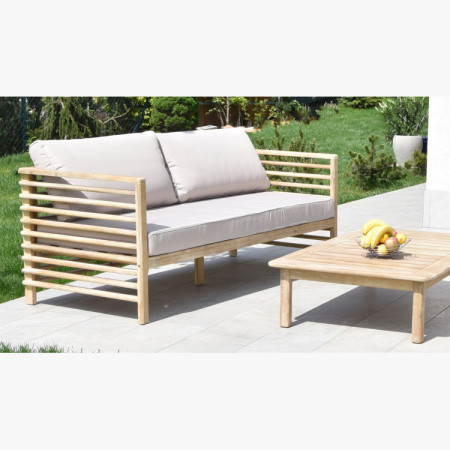 Gartenmöbel, Akazie - Sessel und Bänke, Delphi