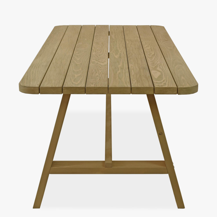 Gartenset Tisch und 4 x Rattanstühle