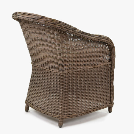 Gartenset Tisch und 4 x Rattanstühle