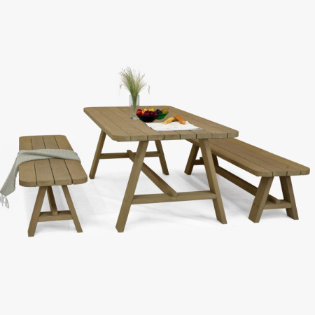 Zahradní sestava Tisch und 2 x Bänke Matus